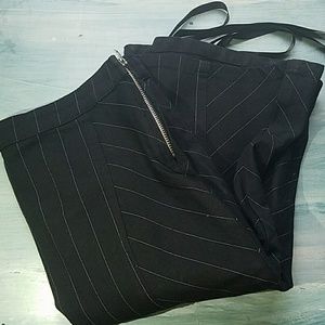 Pinstripe skirt